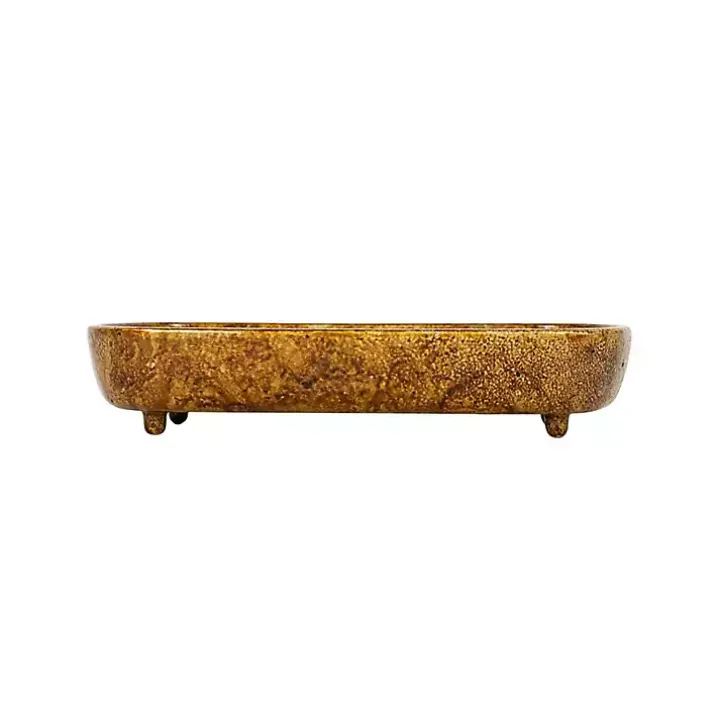 Antique Brass Vanity Dough Bowl