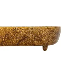 Antique Brass Vanity Dough Bowl