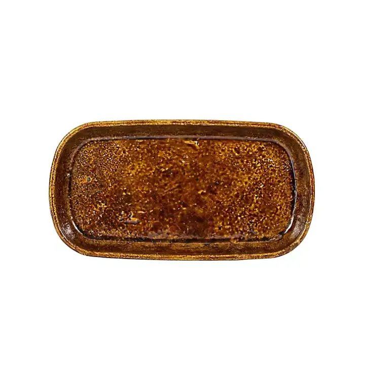 Antique Brass Vanity Dough Bowl