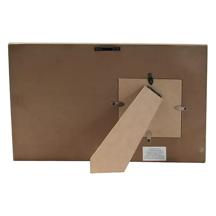 Antique White Wooden Mom Picture Frame