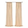 Apricot Paloma Curtain Panel, 95 in.