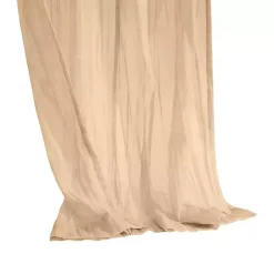 Apricot Paloma Curtain Panel, 95 in.