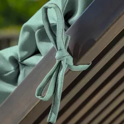 Aqua Leala Texture Outdoor Chaise Cushion