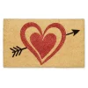 Arrow Through the Heart Doormat