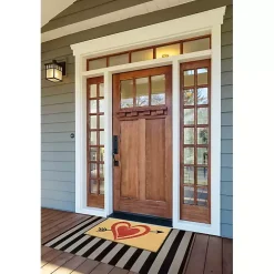 Arrow Through the Heart Doormat