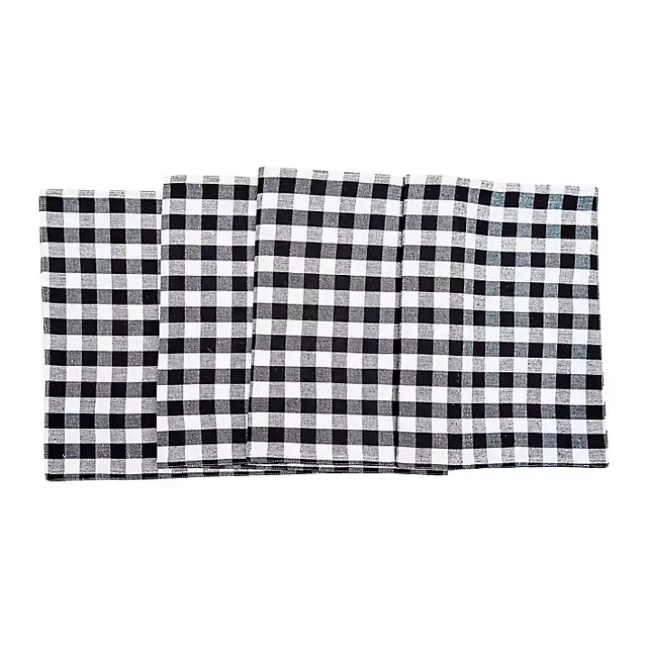 Ashford Black Buffalo Check Table Runner