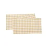 Ashford Yellow Buffalo Check Table Runner