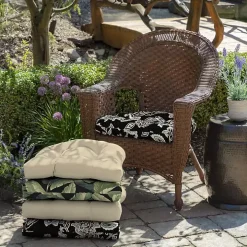 Ashland Jacobean 2-pc. Outdoor Wicker Cushion Set