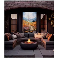 Autumn Ascension Outdoor Canvas Art Print