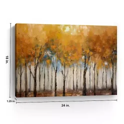 Autumn Forest Canvas Art Print, 24x18 in.