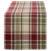 Autumn Harvest Plaid Table Runner