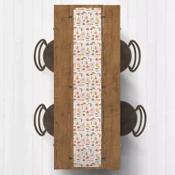 Autumn Patchwork Table Runner, 72 in.