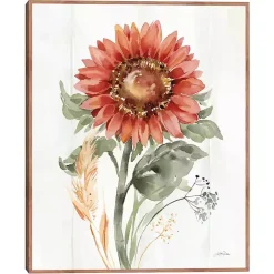 Autumn Ramble I Framed Canvas Art Print