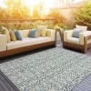Azure Terrace Sun Shower Outdoor Area Rug, 5x8