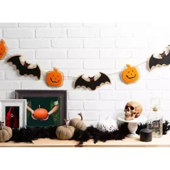 Bat and Pumpkin Garland