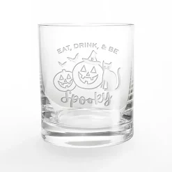 Be Spooky Halloween Whiskey Glasses, Set of 2