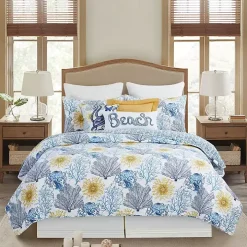 Beach Octopus Lumbar Pillow