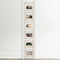 Beaded Frame Photo Collage Ladder