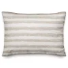 Beige Stripes Outdoor Lumbar Pillow