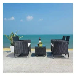 Black Box Wicker 4-pc. Outdoor Living Set