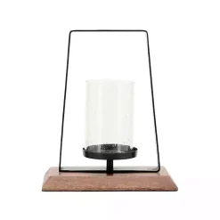 Black Metal and Wood Hurricane