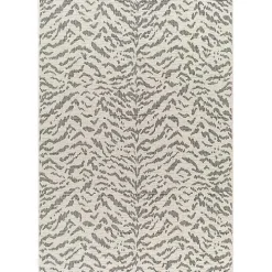 Black Ravello Outdoor Rug, 5x7