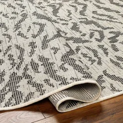 Black Ravello Outdoor Rug, 5x7