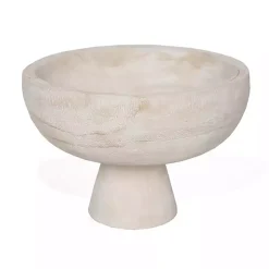 Blayne Wood Pedestal Bowl