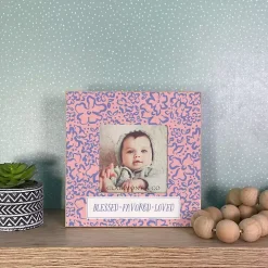Blessed Favored Loved Picture Frame