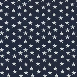 Blue and White Stars Outdoor Pillows, Set of 2