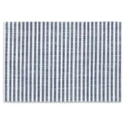 Blue and White Striped 4-pc. Placemat Set