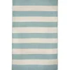 Blue Cabana Stripe Indoor/Outdoor Area Rug, 3x5