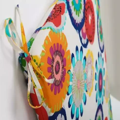 Blue Confetti Outdoor Chair Cushion