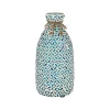 Blue Glass Mosaic Vase