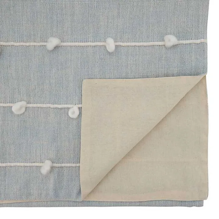 Blue Knotted Line Table Runner
