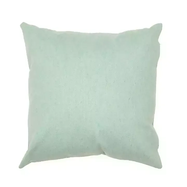 Blue Lamontage Swirl Outdoor Throw Pillow