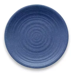 Blue Madden Melamine Dinner Plates, Set of 6