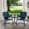 Blue Madison 3-pc. Chat Set