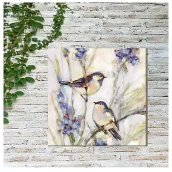 Blue Meadow II Outdoor Canvas Art