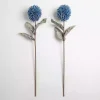 Blue Ombre Thistle Flower Stem
