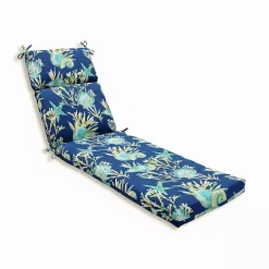 Blue Pacific Outdoor Chaise Cushion