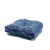 Blue Patterned Outdoor Chair Cushion