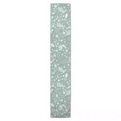 Blue Scandinavian Bunny Table Runner, 90 in.