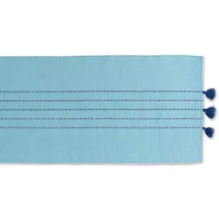 Blue Thera Stripe Table Runner
