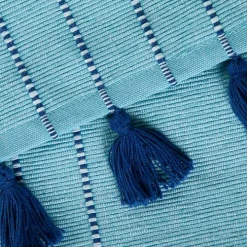 Blue Thera Stripe Table Runner