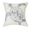Blue Turtle Outdoor Pillow