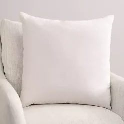 Blue Washed Ikat Pillow, 22 in.