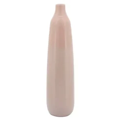 Blush Ceramic Bottleneck Floor Vase
