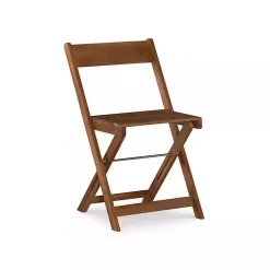 Brown Acacia Wood 3-pc. Bistro Set