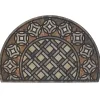 Brown Deco Tile Slice Doormat